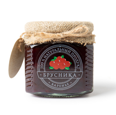 Варенье из брусники Кольский край 530 г