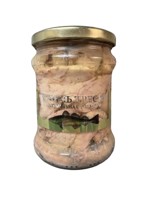 Печень трески атлантическая, 500 г, 1 шт.