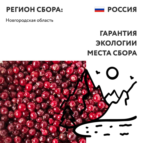 Клюква свежая весенняя, 1 литр