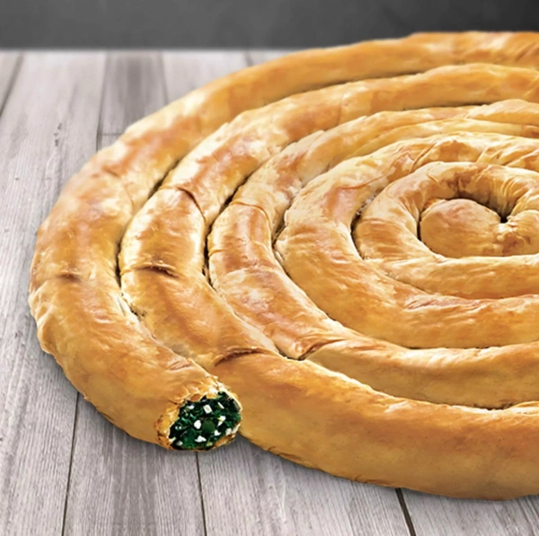 Пирог "Фило" с сыром Фета, шпинатом и оливковом маслом IONIKI, 850 гр