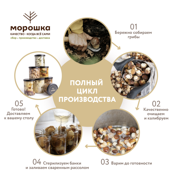 Подосиновик соленый Экстра, 0,43 л