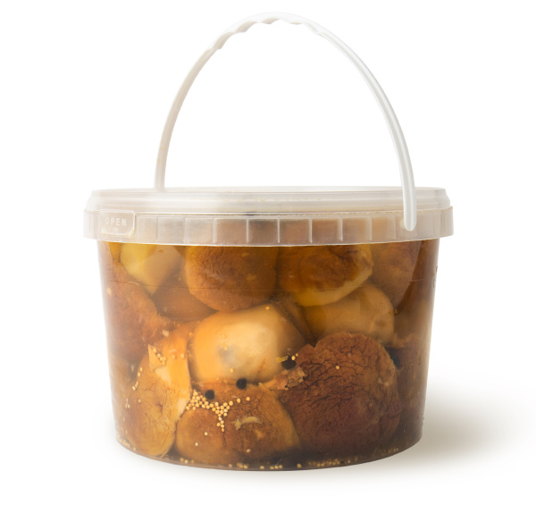 Белый гриб соленый целый 6-9 см, 3,2 л