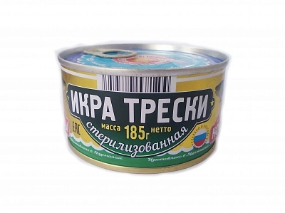 Икра трески "Вкусные консервы"