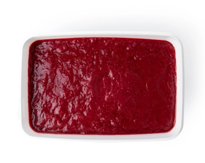 Пюре фруктовое быстрозамороженное "Малина", с сахаром, 250 г