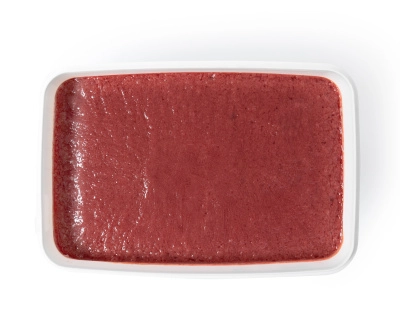 Пюре фруктовое быстрозамороженное "Земляника луговая", с сахаром, 1 кг