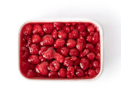 Малина с сахаром, замороженная, 250 грамм