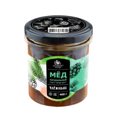 Мёд натуральный Алтайский "Таёжный", 400 г