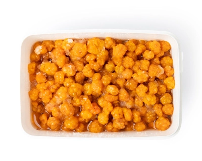 Морошка с сахаром, замороженная, 1 кг