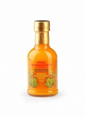 Соус из морошки "Кольский край", 200 г Соус из морошки "Кольский край", 200 г