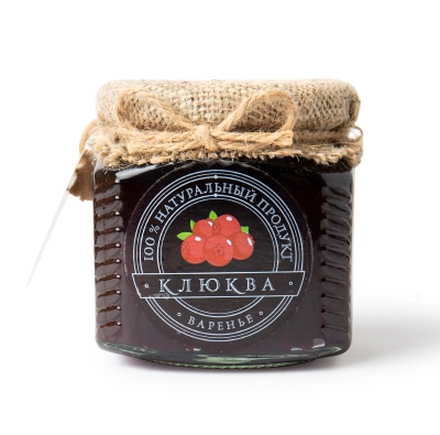 Варенье клюквенное Кольский край 500 гр.