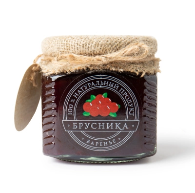 Варенье из брусники Кольский край 530 гр.