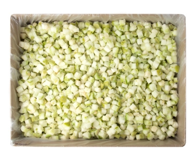 Кабачок кубик 1 кг. п/п пакет