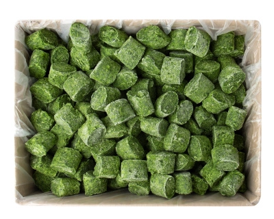 Шпинат резаный быстрозамороженный, 1кг