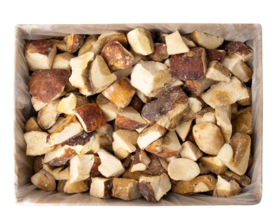 Белый гриб кубик, крупный, 4-8 см, замороженный, 1 кг