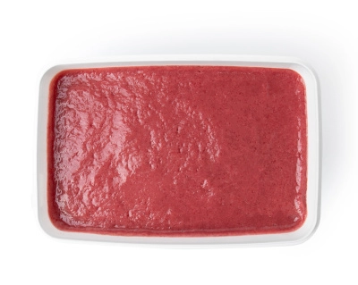 Пюре фруктовое быстрозамороженное "Земляника полевая", с сахаром, 1 кг