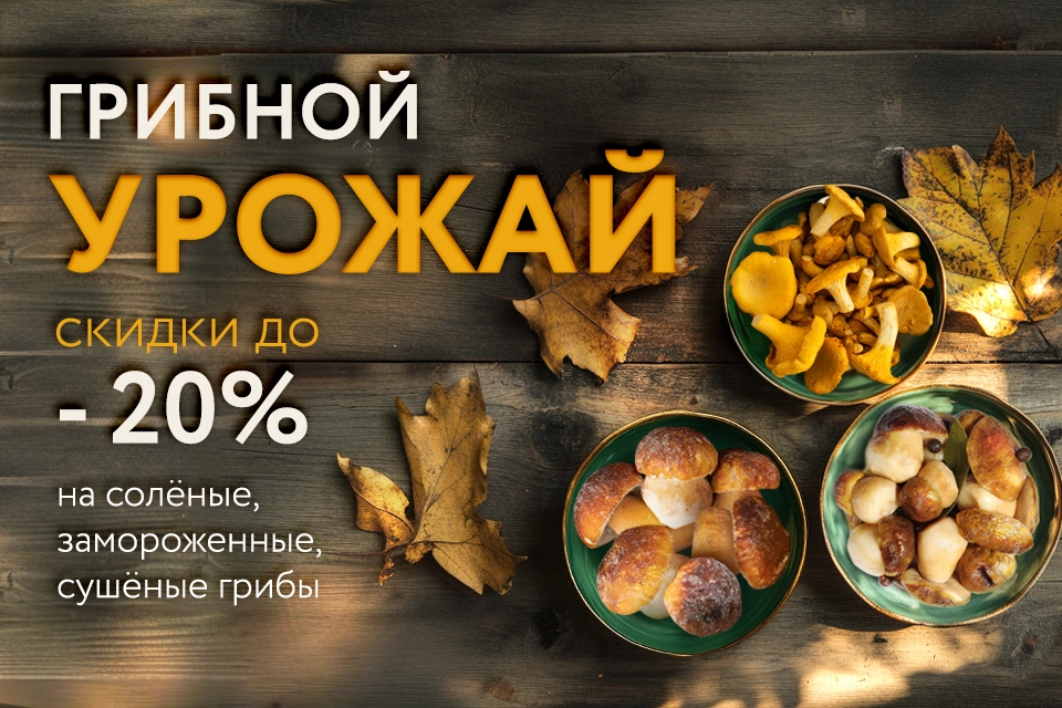 Грибной урожай