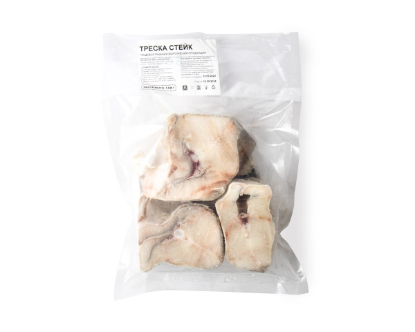 Треска, стейки