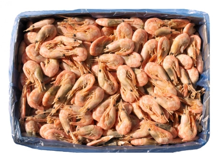 Креветки дикие сырьевые 70/90 (Гренландия), 1кг