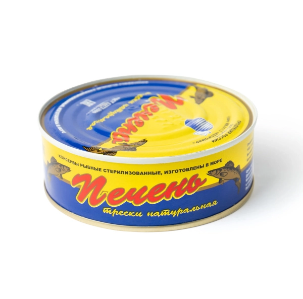 Печень трески натуральная "Кепромар", 230гр