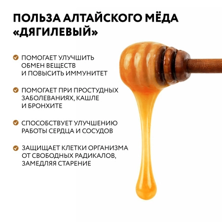 Мёд Алтайский "Лесной", 1,2 кг
