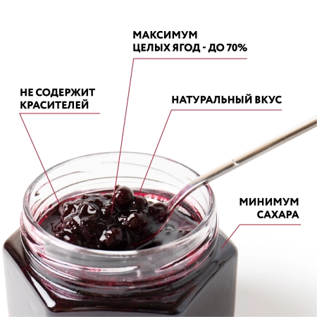 Варенье "Чёрная смородина" 0,25 л