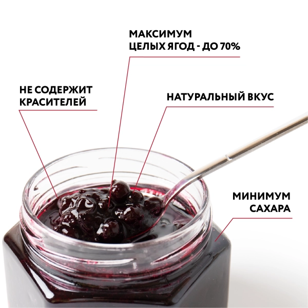 Варенье "Чёрная смородина" 0,25 л