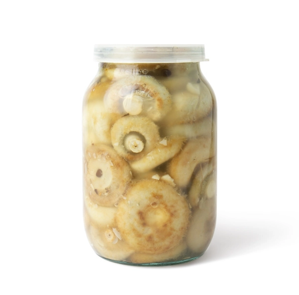 Груздь настоящий солёный, целый, Экстра, Уральский, 1 л