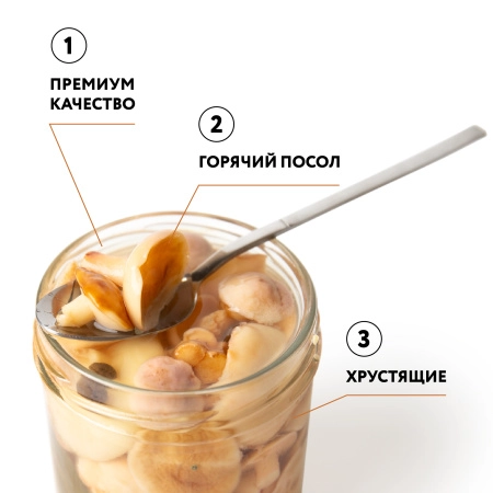 Масленок соленый Экстра, 0,33 л, горячий посол