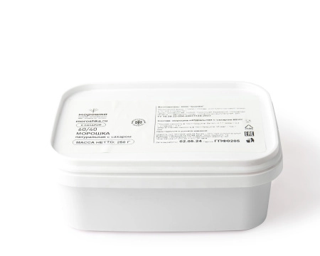 Морошка с сахаром, замороженная, 250 грамм Морошка с сахаром, замороженная, 250 грамм