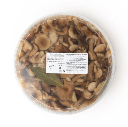 Опята соленые, горячий посол, 3,2 л