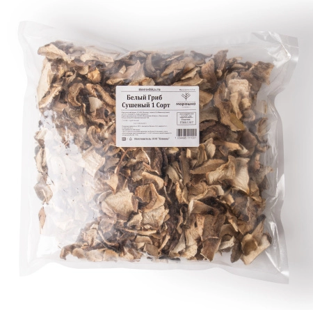 Гриб белый сушеный 1 сорт 0,5 кг