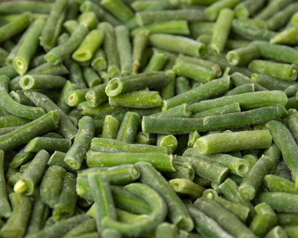 Фасоль стручковая резаная 1 кг. п/п пакет