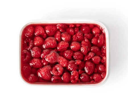 Малина с сахаром, замороженная, 250 грамм