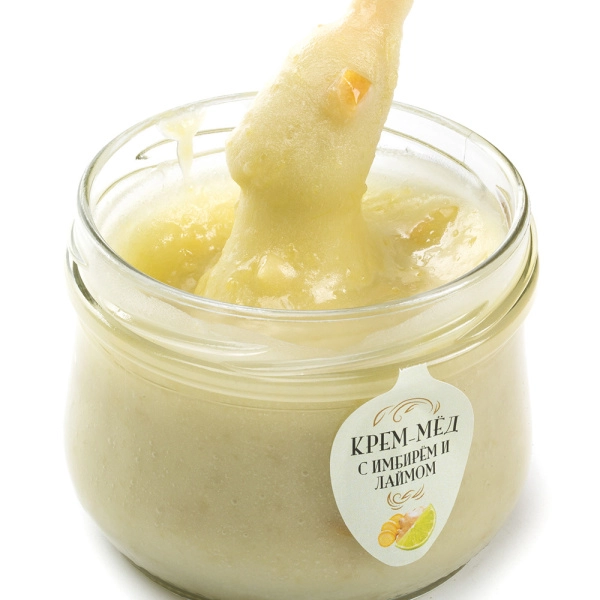 Крем-мед с имбирем и лаймом 250гр