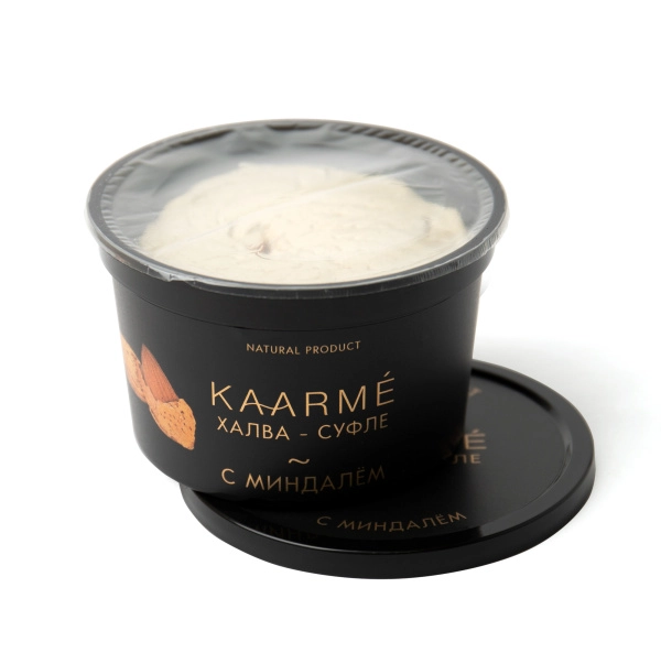 Халва подсолнечная с миндалем, KAARME, 200 гр