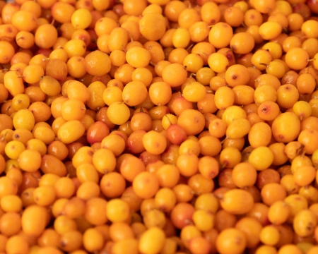 Облепиха замороженная 1 кг. п/п пакет