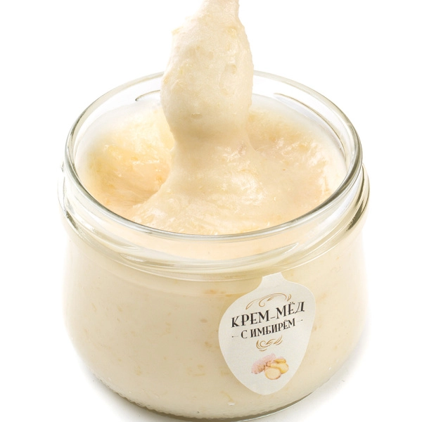Крем-мед с имбирем 250гр