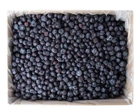 Голубика садовая замороженная 10 кг. коробка