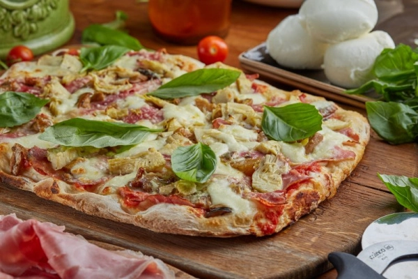 Пицца римская "Ветчина с грибами" 20*30