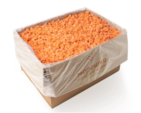 Морковь резаная, коробка 10 кг