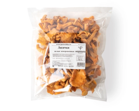Грибы лисички замороженные, 1кг