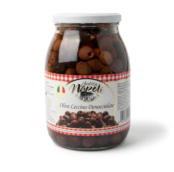 Оливки "Леччино" без косточки, 994 гр