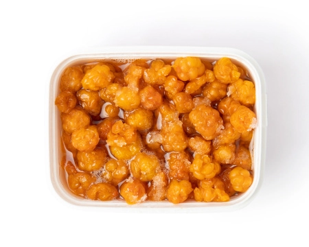 Морошка с сахаром, замороженная, 250 грамм Морошка с сахаром, замороженная, 250 грамм