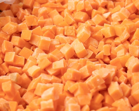 Морковь резаная, п/п пакет 1 кг