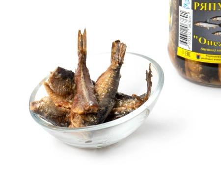 Ряпушка холодного копчения в масле, 500 г