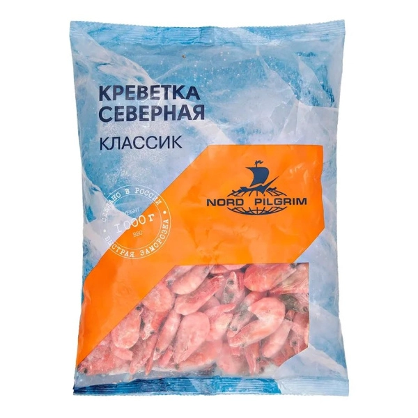 Креветки северные с/г 90/120