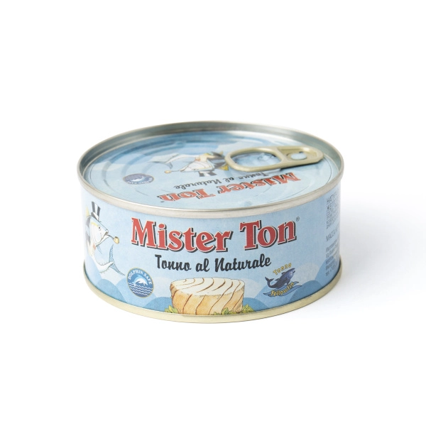 Филе ломтики тунца желтоперого в собственном соку "Mister Ton", 160гр