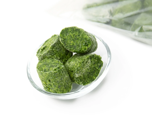 Шпинат резаный быстрозамороженный, 1кг