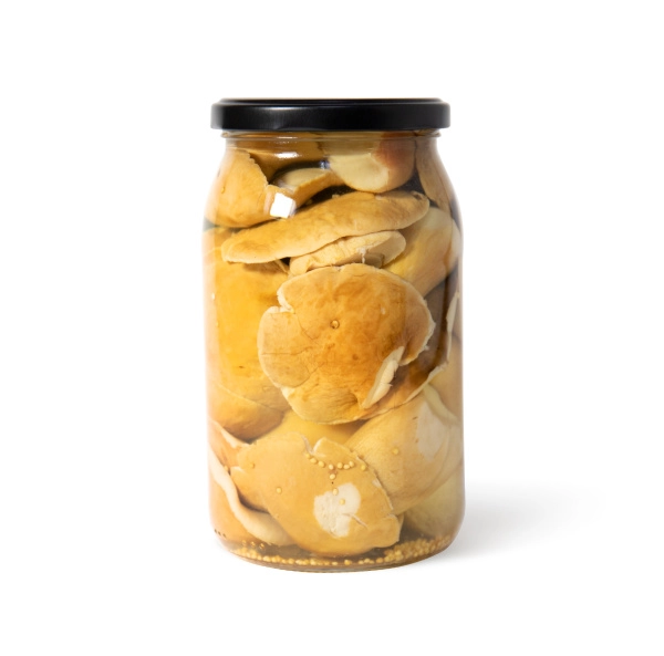 Белый гриб соленый АЛТАЙСКИЙ целый, 0,9 л, горячий посол