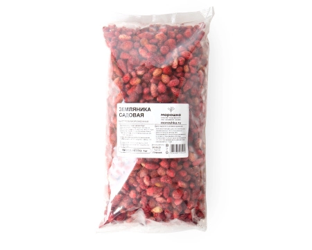 Земляника садовая быстрозамороженная 1 кг П/П